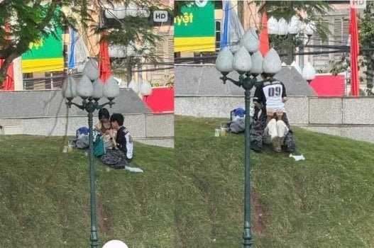 Cặp đôi Bắc Ninh thỏa sức yêu đương trong bữa tiệc đêm khuya