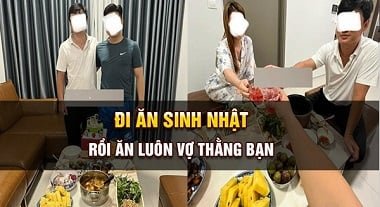 Phang nhau trong dịp kỷ niệm của bà xã
