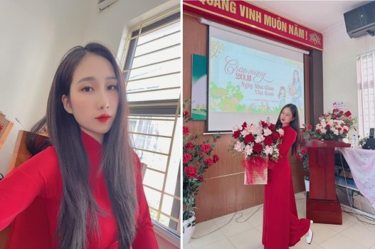 Cô giáo dạy chịch rất giỏi