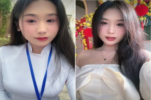 Bộ ngực hoàn hảo của một nữ sinh xinh đẹp