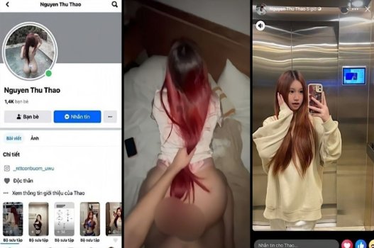 Nguyễn Thu Thảo lộ hàng với thằng đàn ông khỏe mạnh