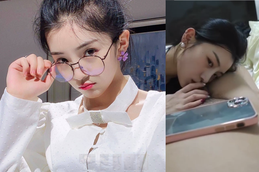 Vẻ đẹp mê hồn của cô gái như thiên thần trong đêm tối huyền bí